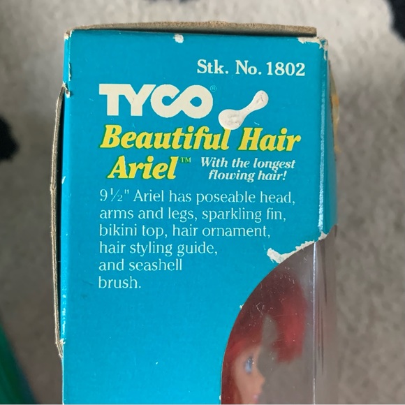 🚫SOLD•E✝️SY🚫 Vintage 91-92 Little Mermaid ‘Eric & Ariel’ Dolls - Picture 6 of 13